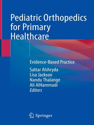 cover image of Pediatric Orthopedics for Primary Healthcare